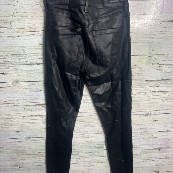 Citizens Of Humanity Rocket slick high rise Skinny Jeans 26 coated black - Picture 7 of 8